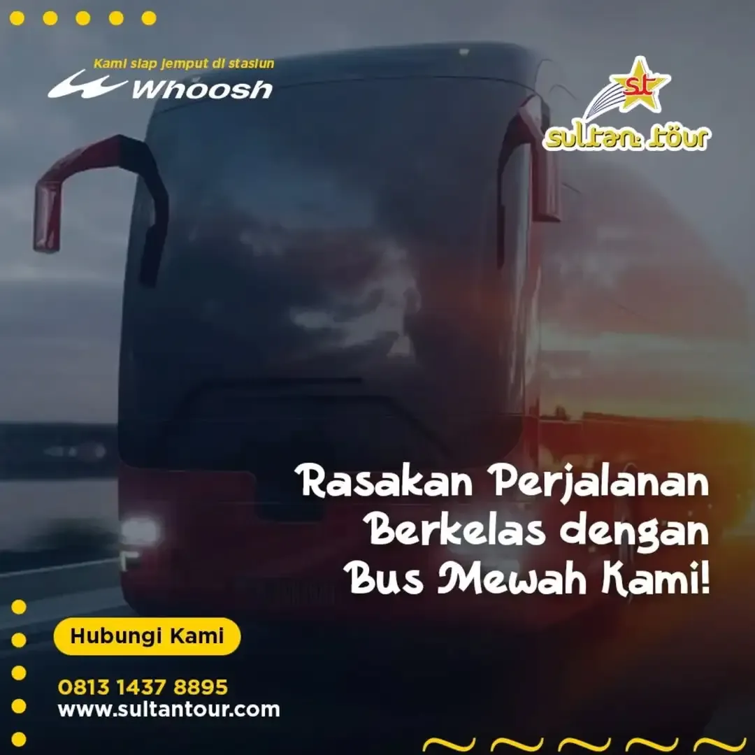 Perjalanan Seru di Cilacap dengan Bus Mewah Sultan Tour